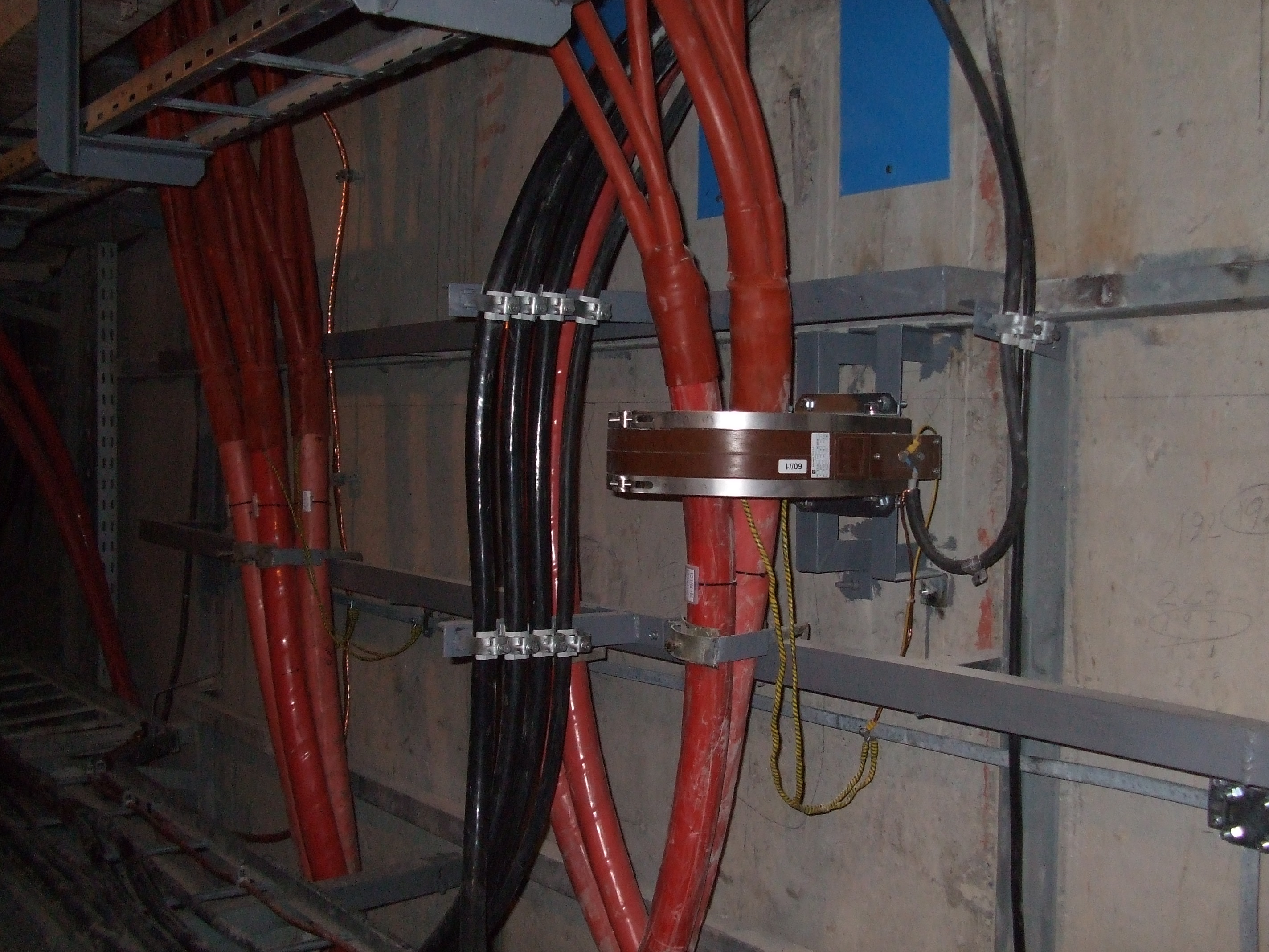 Installation of high-power cables