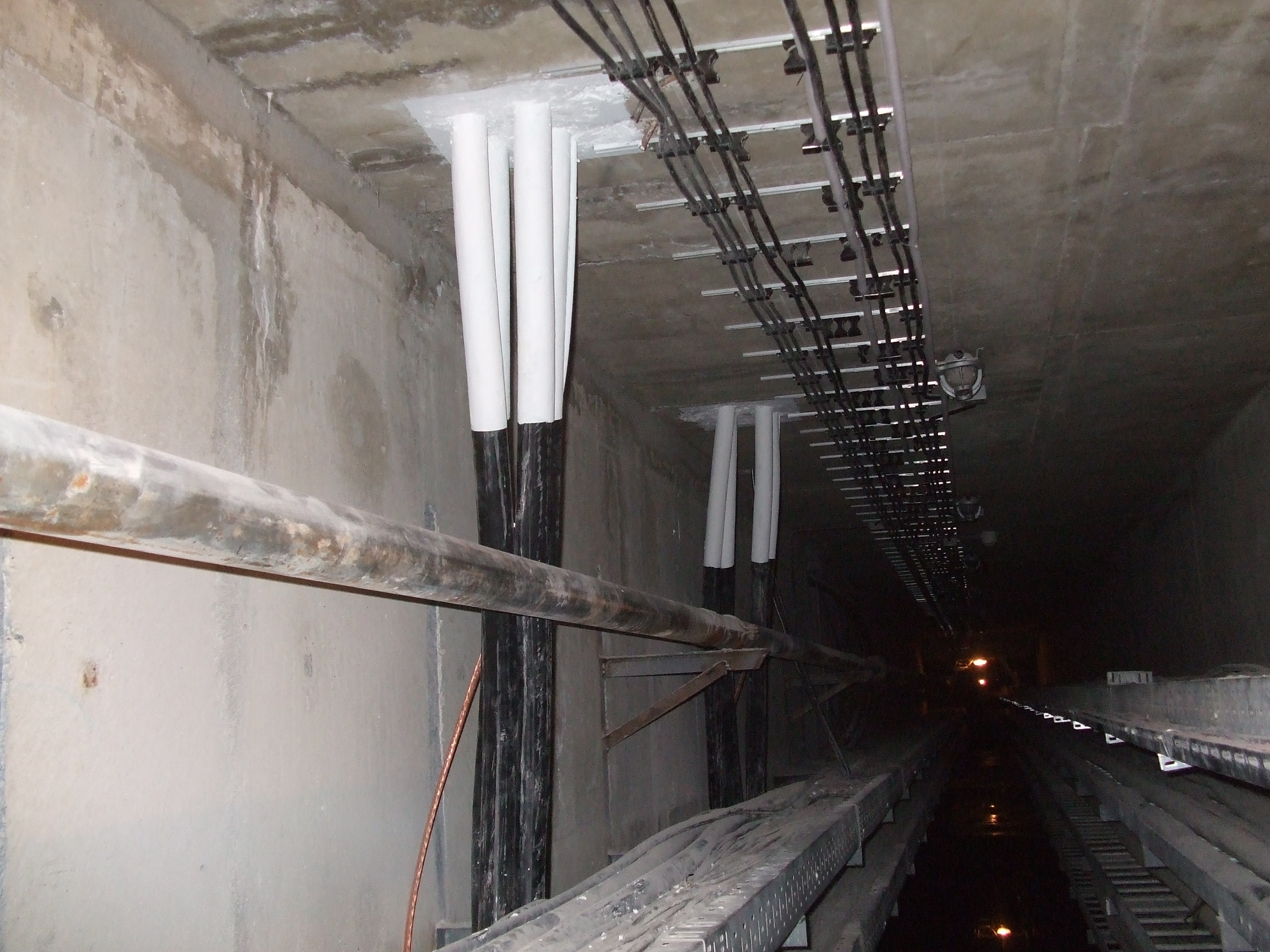 Fire-protection cable barriers