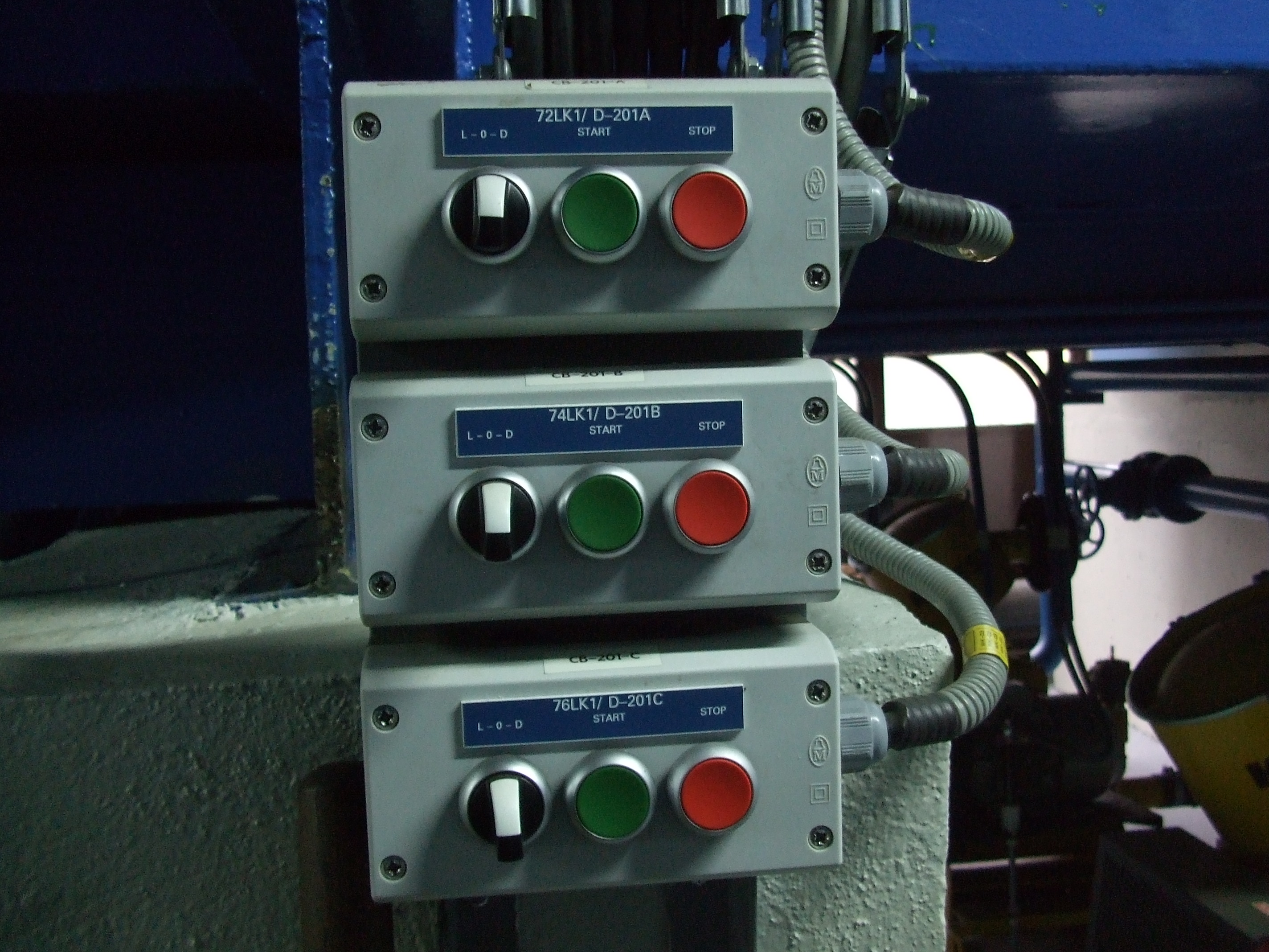 Control units in the field